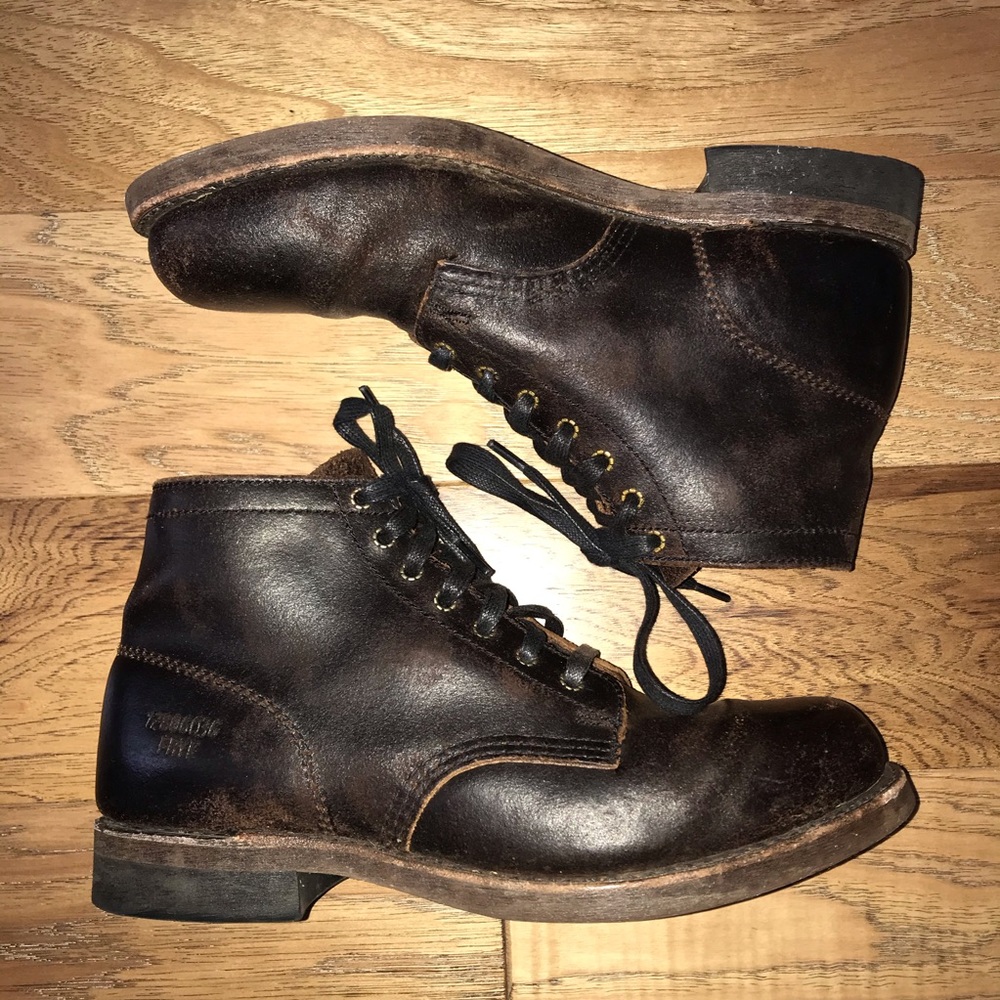 Men’s Frye Prison Boots Size 9